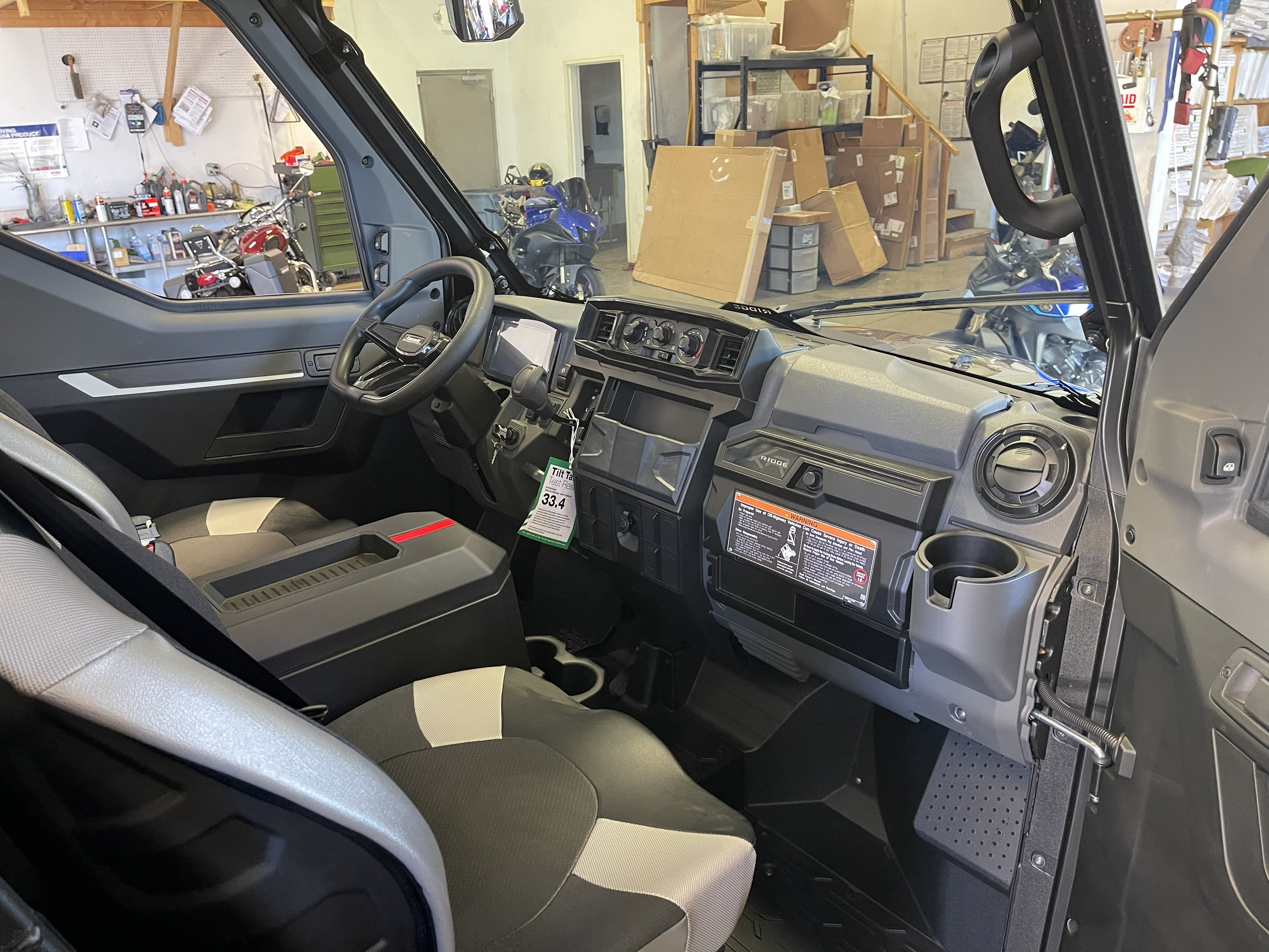 2025 Kawasaki RIDGE XR HVAC UTILITY VEHICLE
