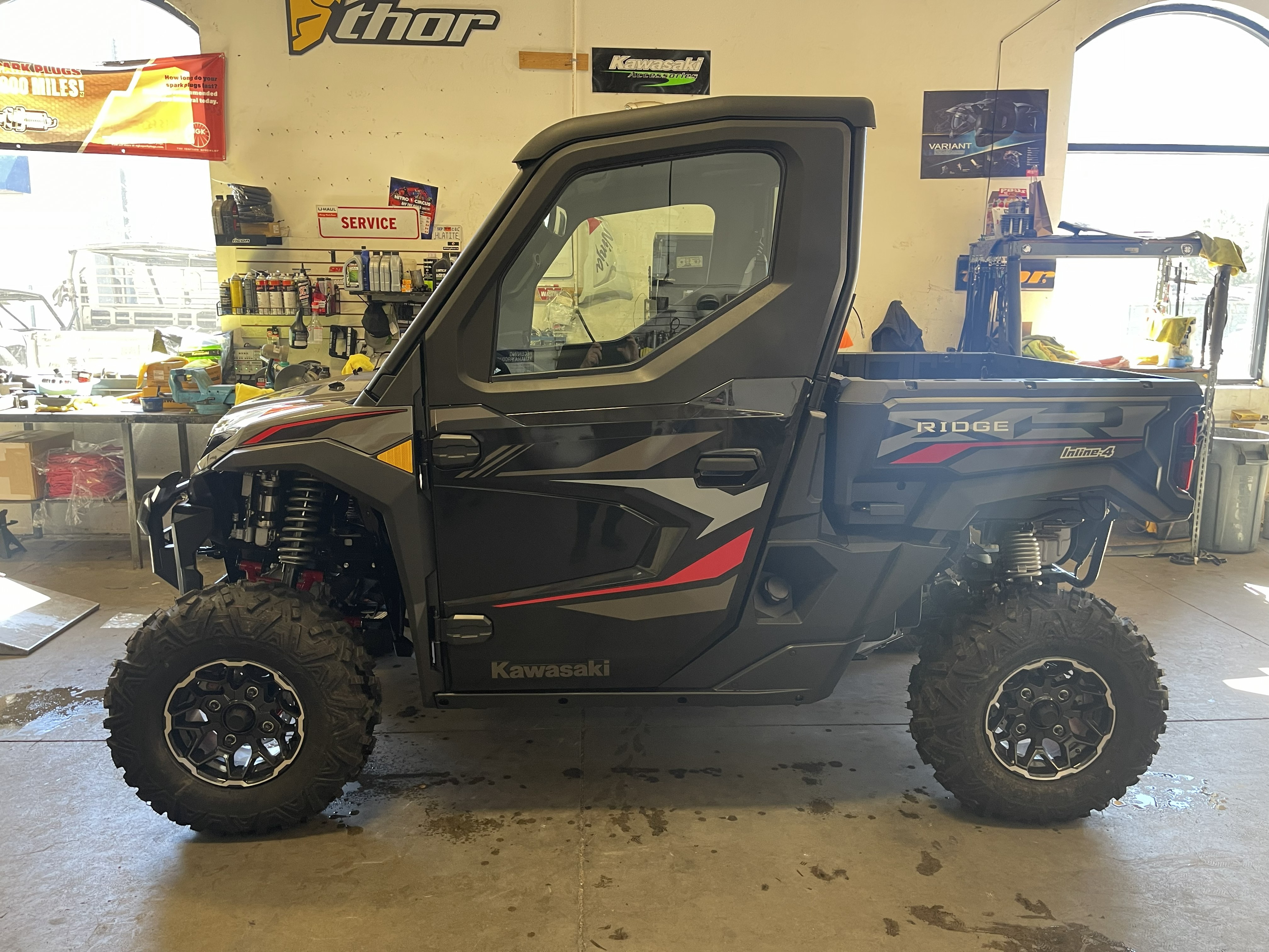 2025 Kawasaki RIDGE XR HVAC UTILITY VEHICLE
